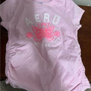 Aeropostale Pink Butterfly Tee for Kids